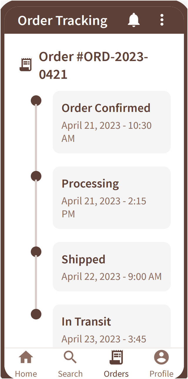 iOS App Login Screen